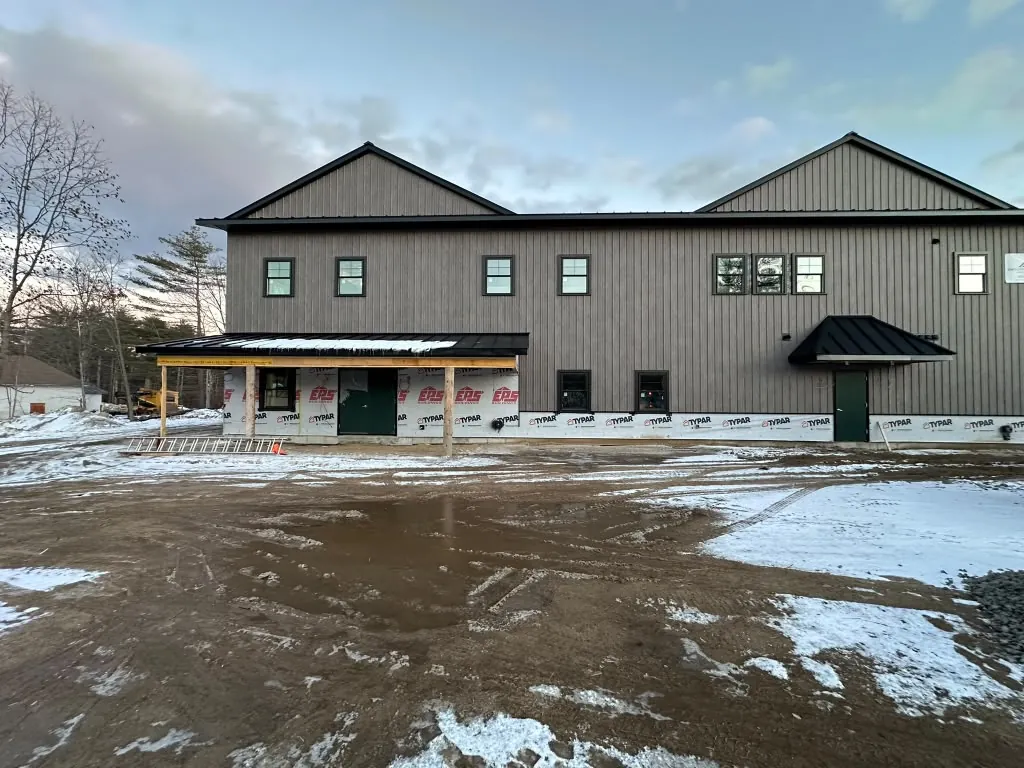 Commercial building under construction
